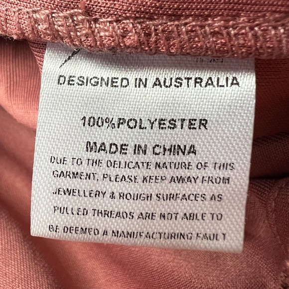 New Two Sisters Rivers Midi Dress Mauve Size 6 - Picture 7 of 10